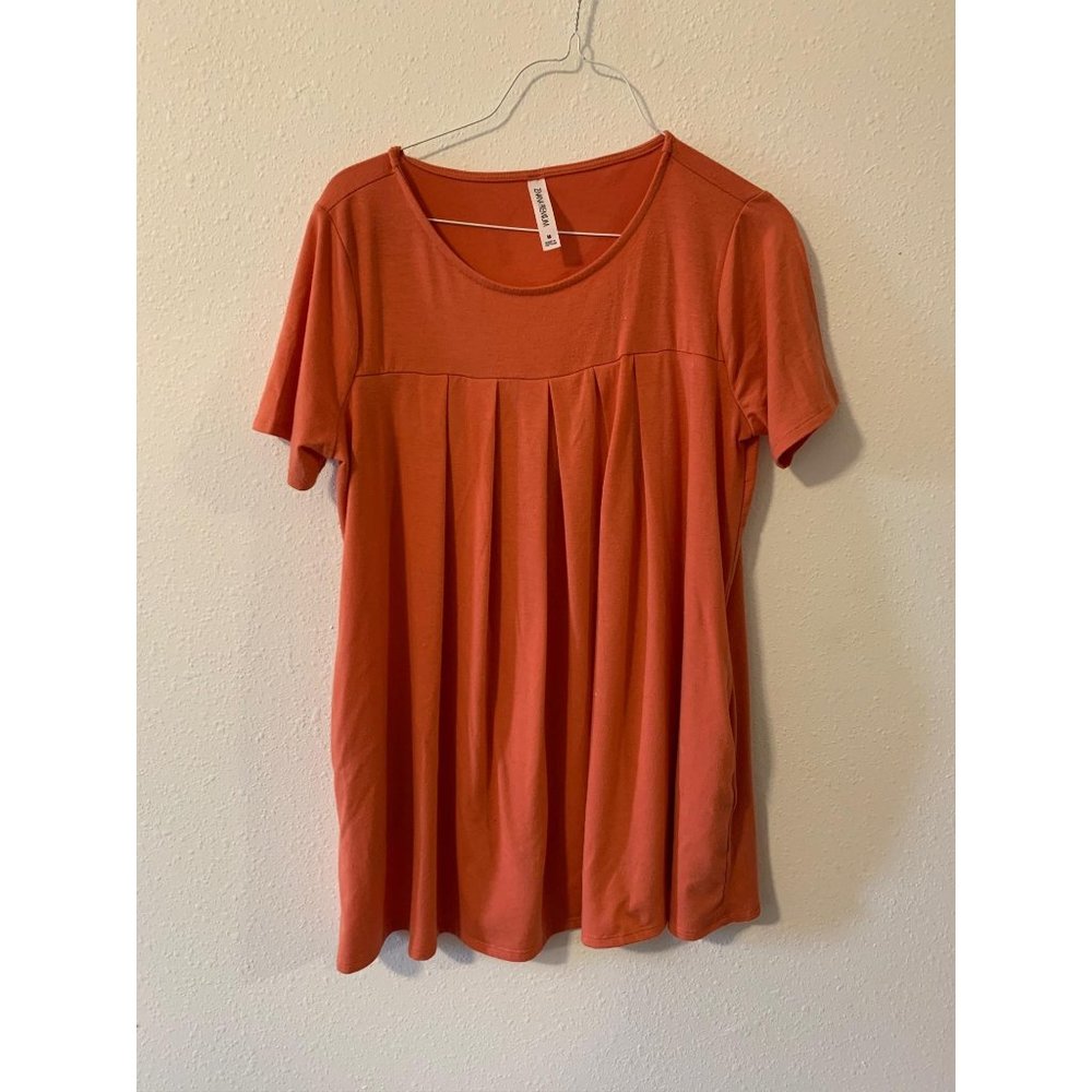 Women’s Boutique Orange Tshirt Dress